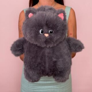 Толстый серый кот (35 см)