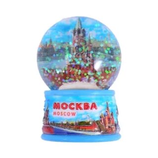 Шар пластиковый Москва Спасская башня 45мм (095-45-21)