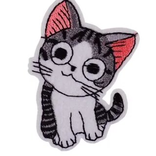 Термонаклейки котик, 11*9, орр