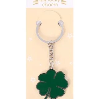 Брелок My lucky charm Клевер (металл)