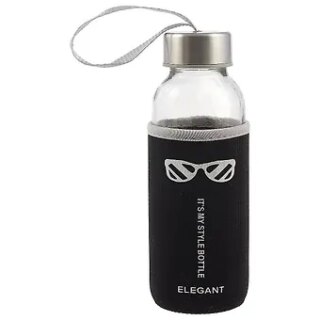 Бутылка в чехле My Style Bottle (My bottle/Май ботл) (стекло) (300мл)