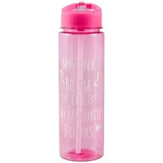 Бутылка My pink bottle (пластик) (600мл) (12-07482-7482-2)