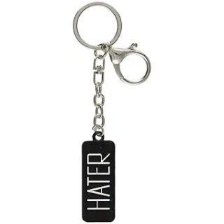 Брелок Hater (металл) (5 см) (12-07150-Z1819)