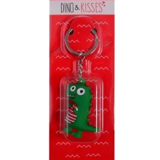 Брелок Динозаврик Dino & Kisses (ПВХ) (4,5 см)