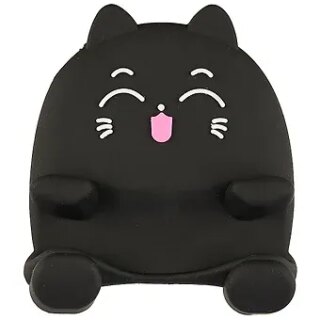 Держатель для телефона Кот (силикон) (8х7) (блистер) (12-06938-1)