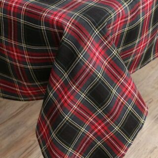 Скатерть в клетку Tartan Dark COINCASA