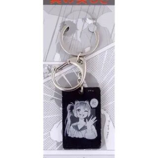Брелок Аниме Девушка с ушками (Сёдзё) (акрил) (3х5)