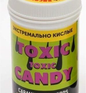 Леденцы Caramila Lollipops: Toxic Candy – Вкус Арбуз Экстремально кислые