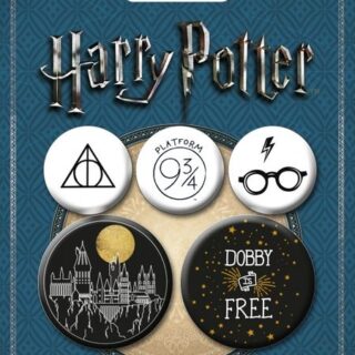 Набор значков Harry Potter №2 (5 шт.)
