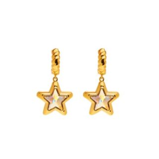 JULY CHILD Серьги Starburst Locket Earrings