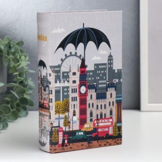 Сейф-книга дерево кожзам