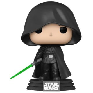 Фигурка Funko POP Star Wars: Mandalorian – Luke Skywalker Hooded [Glow In The Dark] Exclusive (9,5 см)