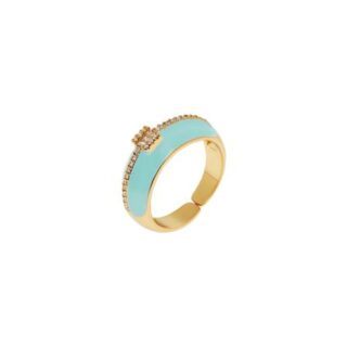 DÉJÀ VU Кольцо Bright Spot Ring – Mint