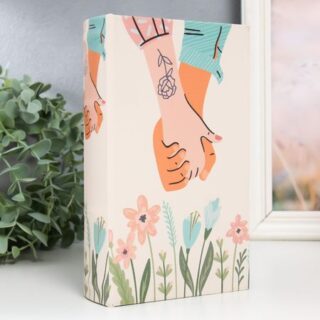 Сейф-книга дерево кожзам