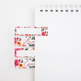 Подарочный набор, стикера-закладки и ручка, 20 л в блоке