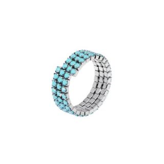 BLING BLING Кольцо Radiant Bond Ring - Turquoise