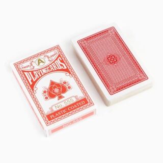 Покер, набор для игры: 3 кубика, 1.5 х 1.5 см, карты 54 шт, 5.5 х 10.5 см