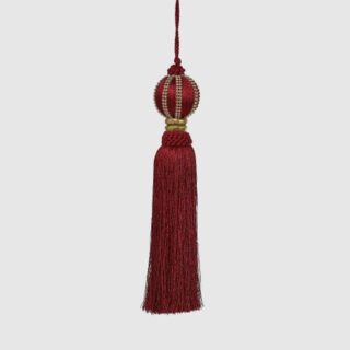 Игрушка елочная Edg burgundy подвеска 27 см