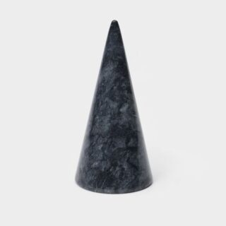 Подставка для украшений из мрамора magistro aleo, 5×12 см, серая