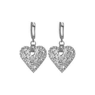 LA CONCEPTION DE SAFINA ANTONINA Серьги Flirt Silver Earrings