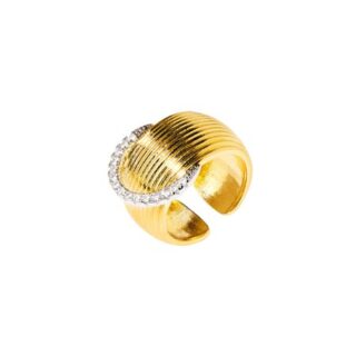 DÉJÀ VU Кольцо Crystal Buckle Ring