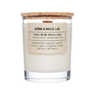Ароматическая свеча Arome & Magie Lab Scent NO5 Cherry Cola (Вишня Кола), 200 г