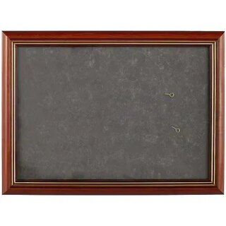 Рама 21*30 пластиковая, цв. Коричневый, со стеклом, Двуреченский